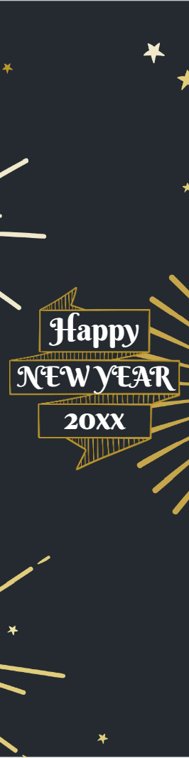 Custom Outdoor Yard Signs Multiple Sizes New Year