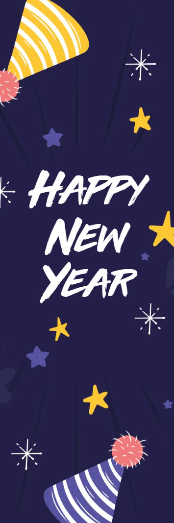 Custom Outdoor Yard Signs Multiple Sizes Colorful New Year