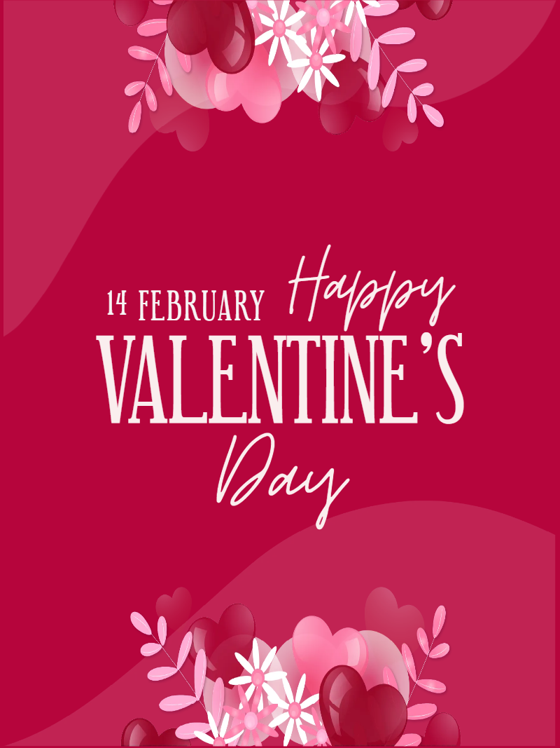 Custom Outdoor Yard Signs Multiple Sizes Happy Valentines Day