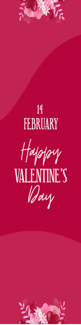 Custom Outdoor Yard Signs Multiple Sizes Happy Valentines Day