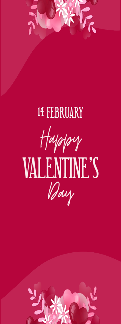 Custom Outdoor Yard Signs Multiple Sizes Happy Valentines Day