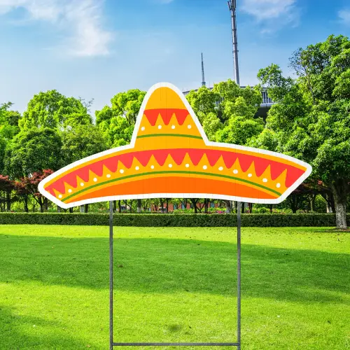 Custom Outdoor Yard Signs Multiple Sizes Cinco De Mayo
