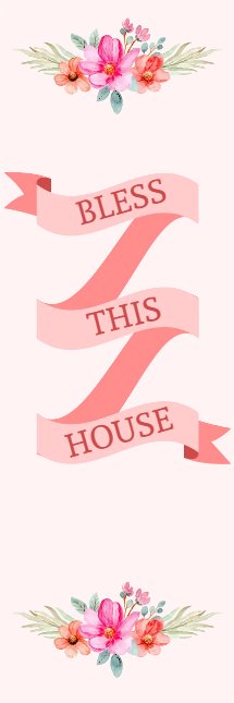 Custom Outdoor Yard Signs Multiple Sizes Bless This House