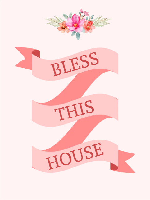 Custom Outdoor Yard Signs Multiple Sizes Bless This House