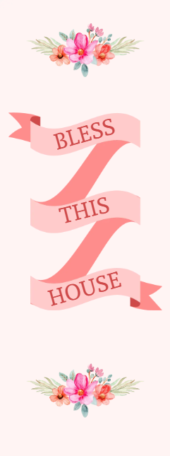 Custom Outdoor Yard Signs Multiple Sizes Bless This House