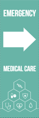 Custom Outdoor Yard Signs Multiple Sizes Emergency Medical Care