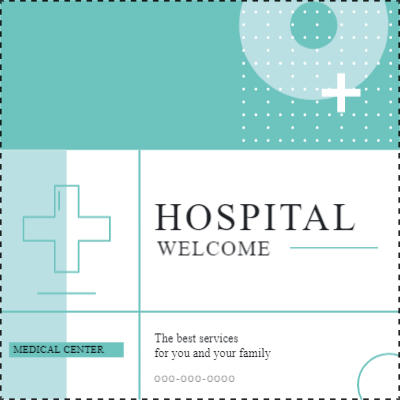 Custom Outdoor Yard Signs Multiple Sizes Hospital Welcome