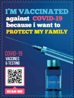 Custom Outdoor Yard Signs Multiple Sizes Vaccinated