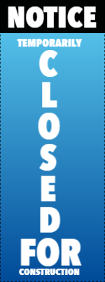 Custom Outdoor Yard Signs Multiple Sizes Temporary Closed