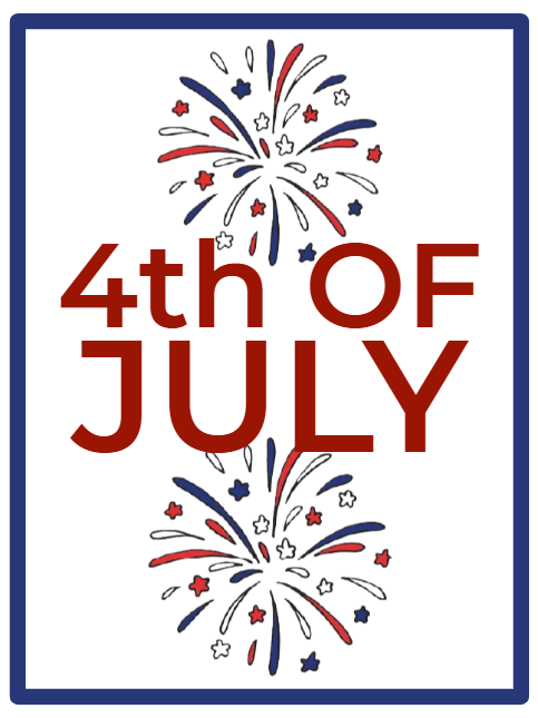 Custom Mesh Fabric Signs 4th Of July