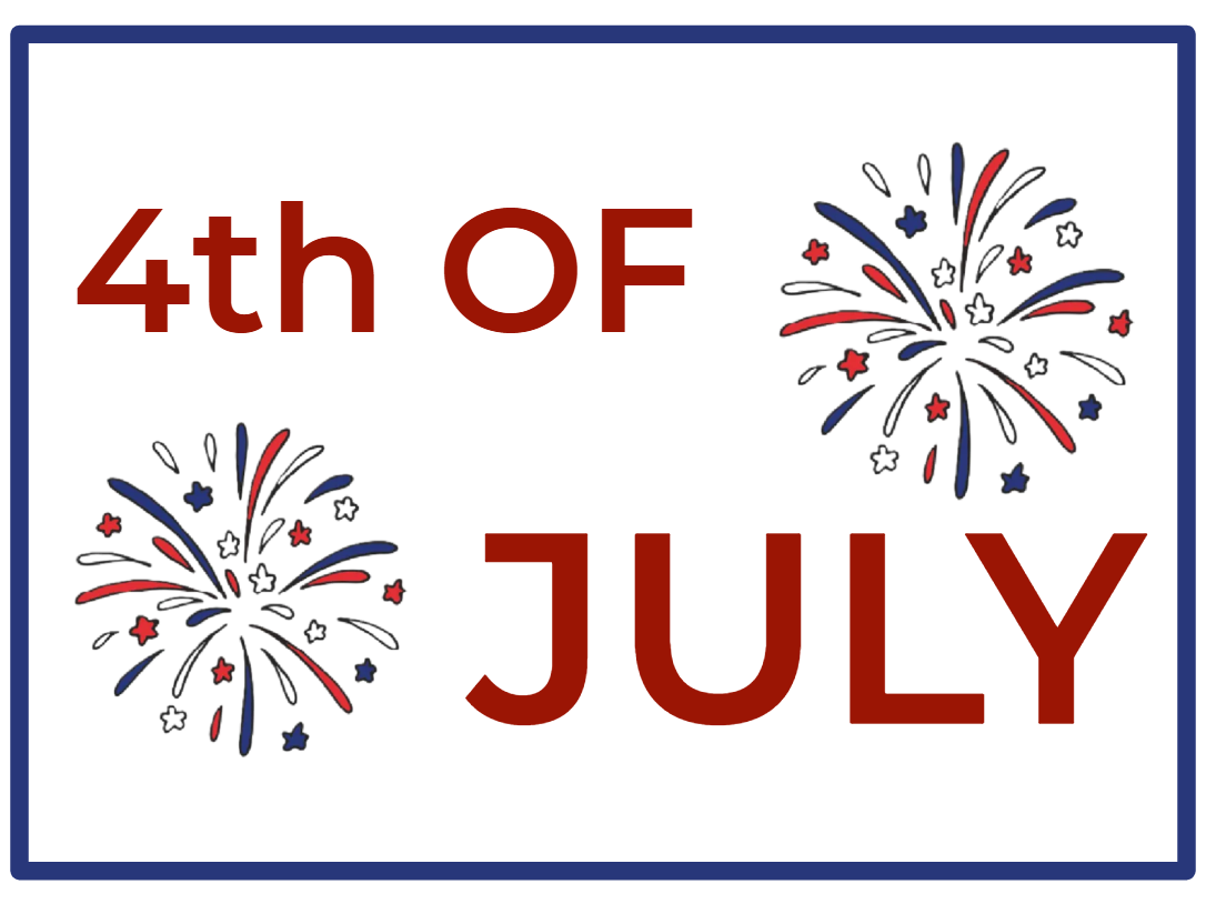 Custom Mesh Fabric Signs 4th Of July