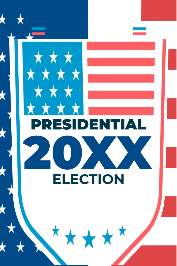 Custom Mesh Fabric Signs Presidential 20XX