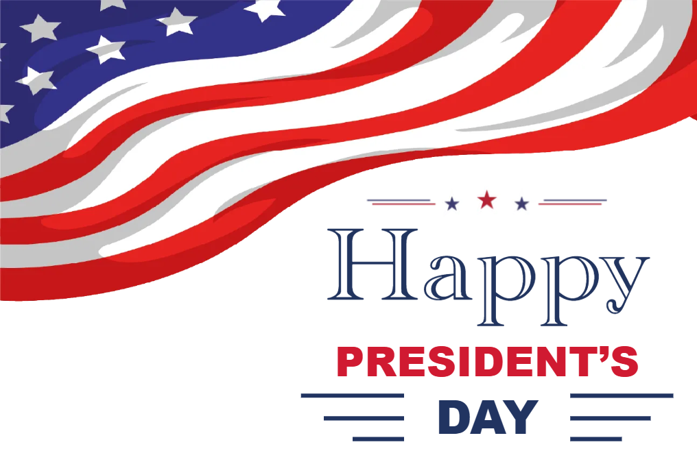 Custom Mesh Fabric Signs Happy President's Day