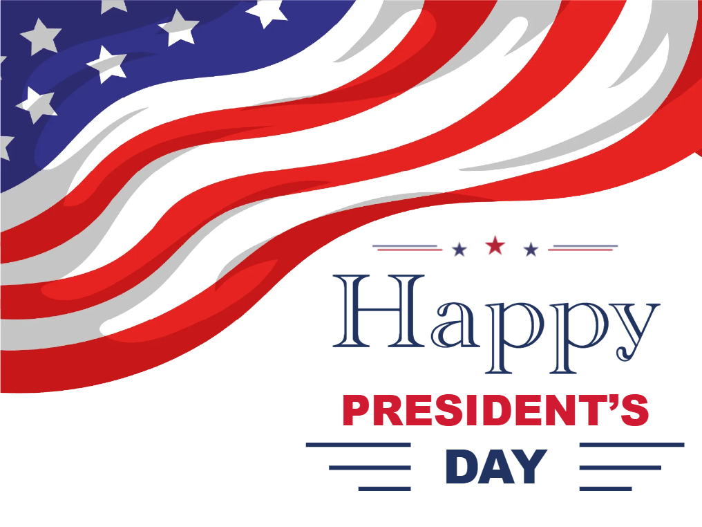 Custom Mesh Fabric Signs Happy President's Day