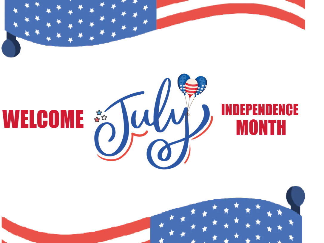Custom Mesh Fabric Signs Welcome July