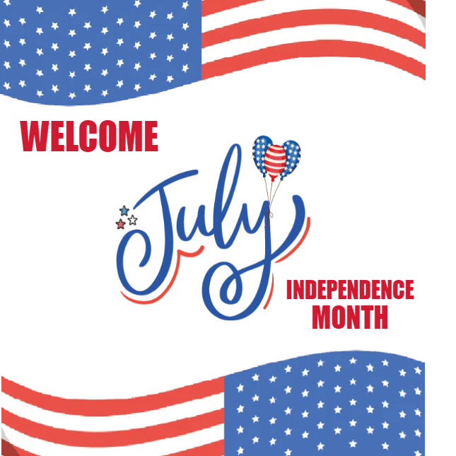 Custom Mesh Fabric Signs Welcome July
