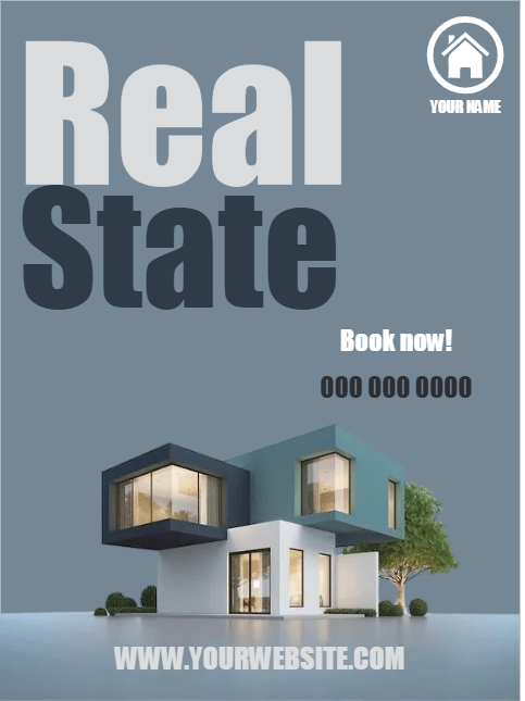 Custom Mesh Fabric Real Estate Signs