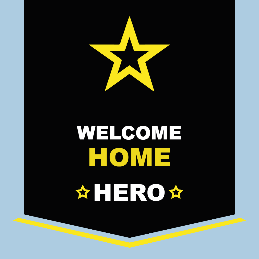 Custom Outdoor Yard Signs Multiple Sizes Welcome Home Hero