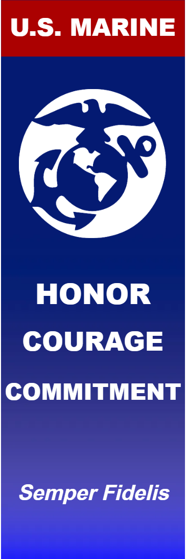 Custom Outdoor Yard Signs Multiple Sizes United States Marines