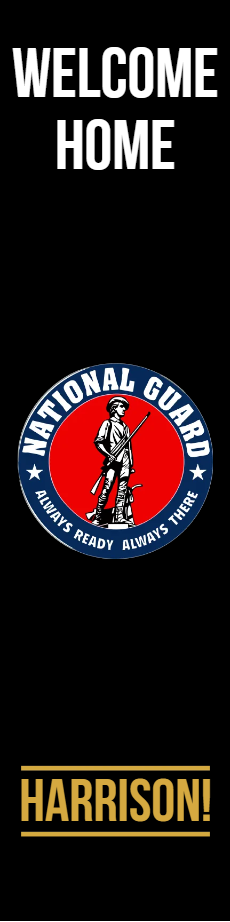 Custom Outdoor Yard Signs Multiple Sizes National Guard Home