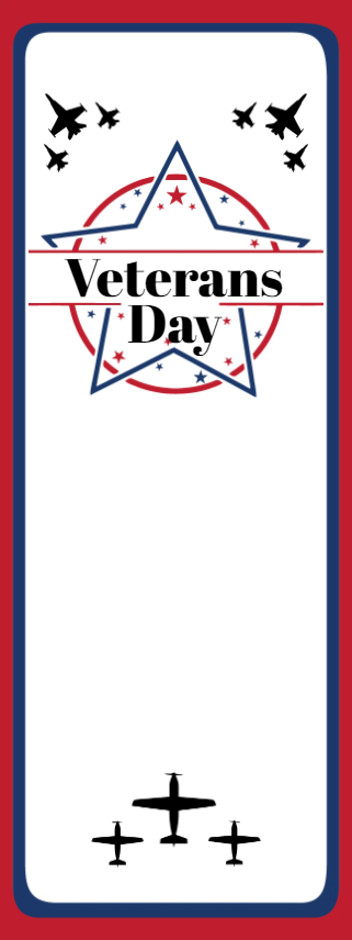 Custom Outdoor Yard Signs Multiple Sizes Happy Veterans Day