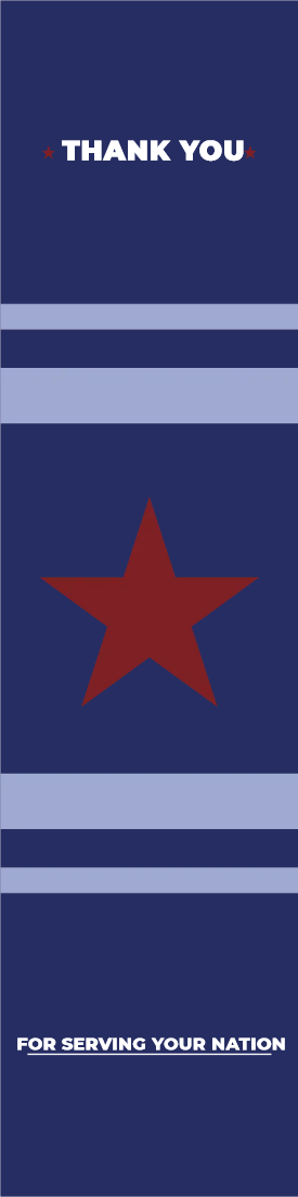 Custom Outdoor Yard Signs Multiple Sizes Thanks For Service