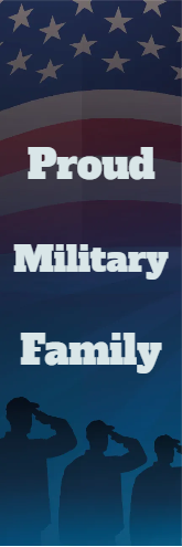 Custom Outdoor Yard Signs Multiple Sizes Proud Military Family