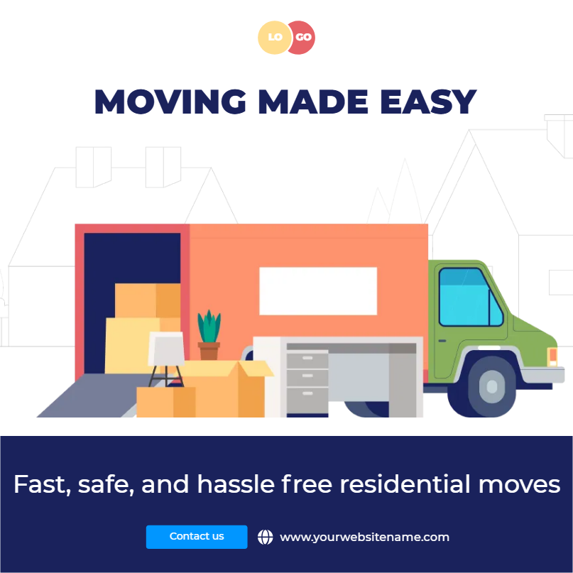 Custom Outdoor Yard Signs Multiple Sizes Moving Made Easy