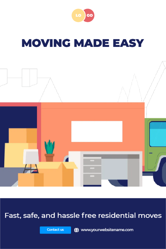 Custom Outdoor Yard Signs Multiple Sizes Moving Made Easy