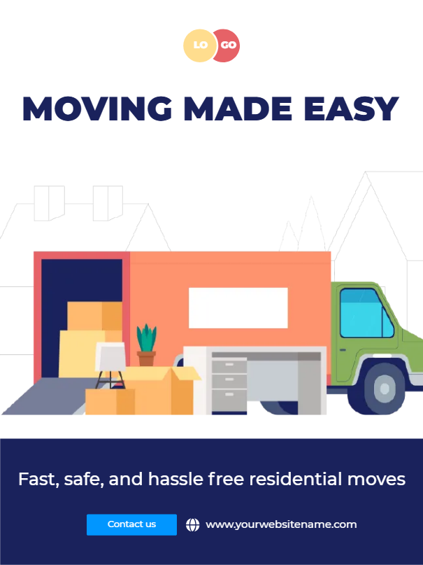 Custom Outdoor Yard Signs Multiple Sizes Moving Made Easy