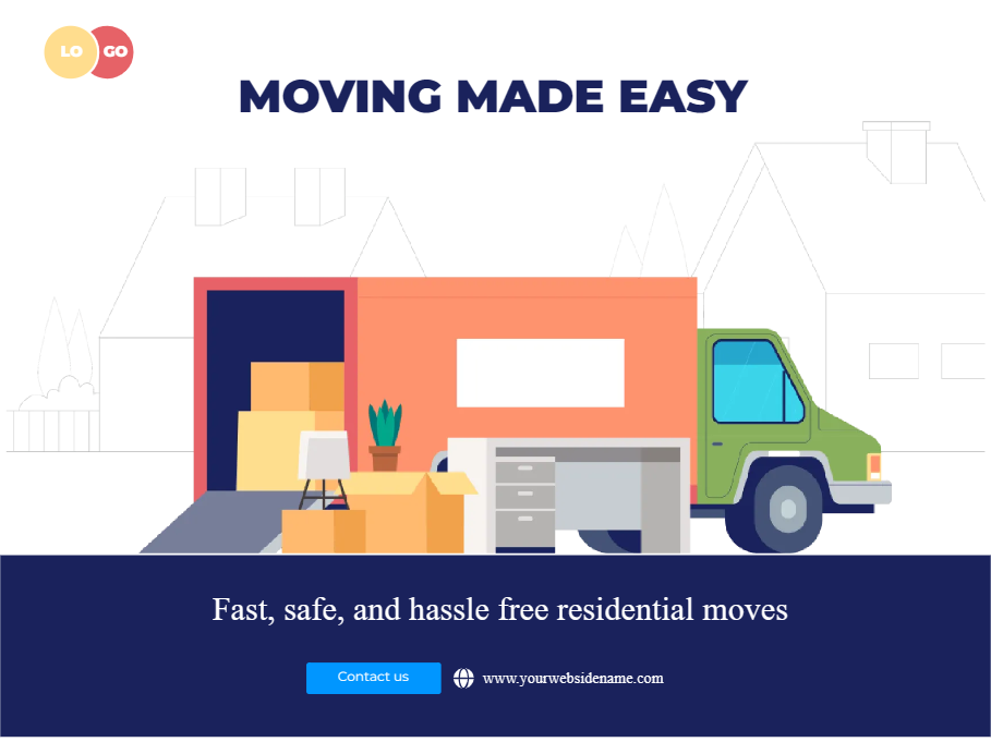 Custom Outdoor Yard Signs Multiple Sizes Moving Made Easy