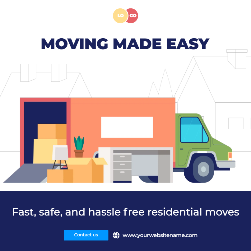 Custom Outdoor Yard Signs Multiple Sizes Moving Made Easy