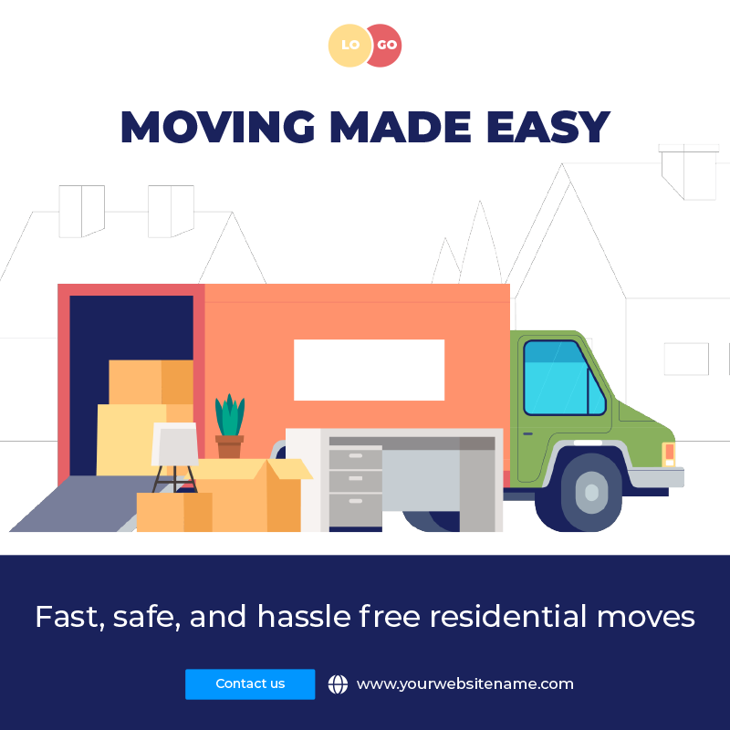 Custom Outdoor Yard Signs Multiple Sizes Moving Made Easy