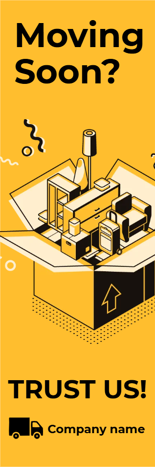 Custom Outdoor Yard Signs Multiple Sizes Moving Soon