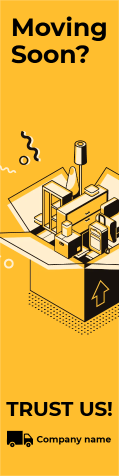 Custom Outdoor Yard Signs Multiple Sizes Moving Soon