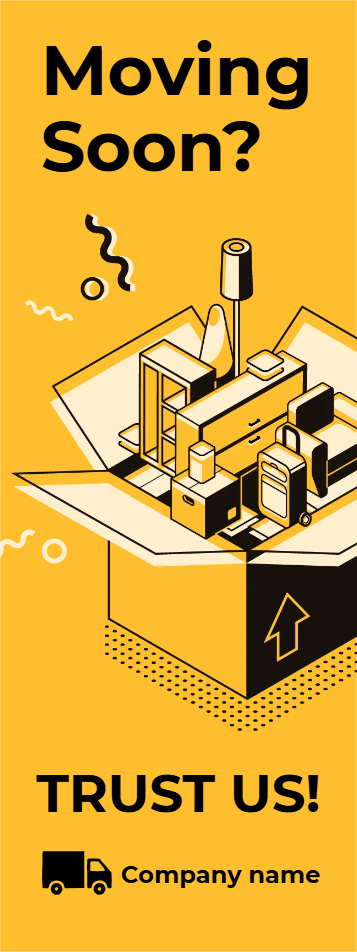 Custom Outdoor Yard Signs Multiple Sizes Moving Soon