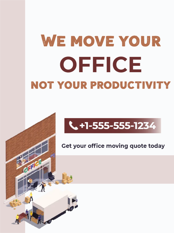 Custom Outdoor Yard Signs Multiple Sizes We Move your Office not your Productivity