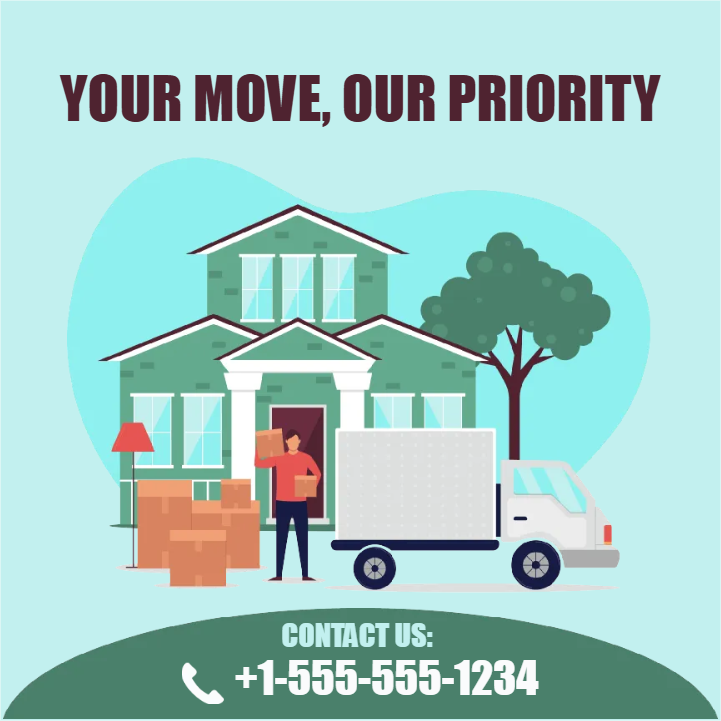 Custom Outdoor Yard Signs Multiple Sizes Your Move, Our Priority