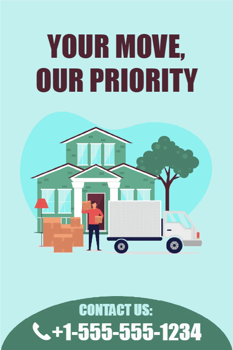 Custom Outdoor Yard Signs Multiple Sizes Your Move, Our Priority