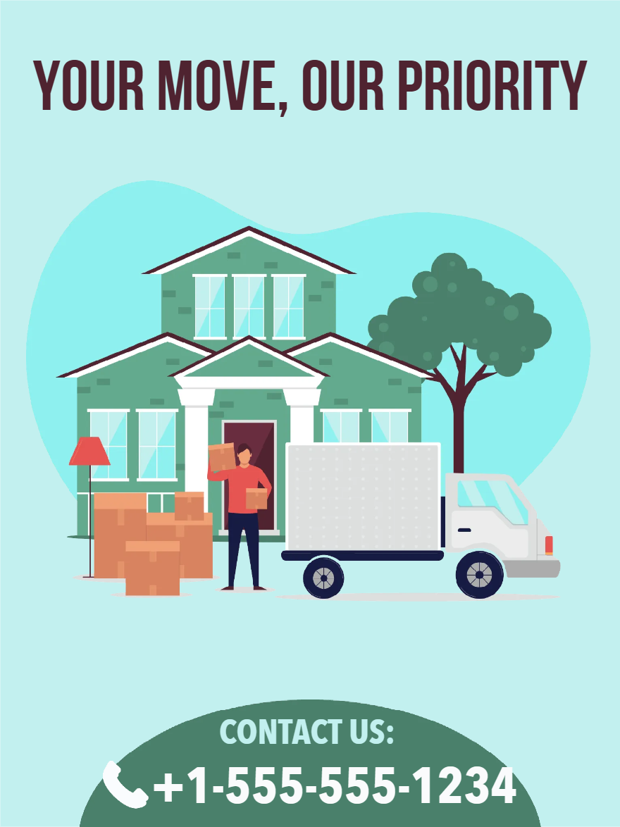 Custom Outdoor Yard Signs Multiple Sizes Your Move, Our Priority