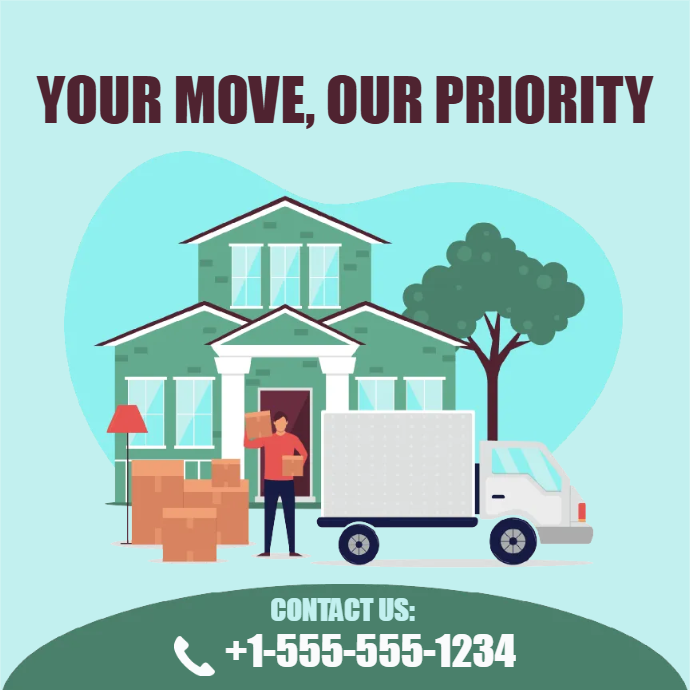 Custom Outdoor Yard Signs Multiple Sizes Your Move, Our Priority