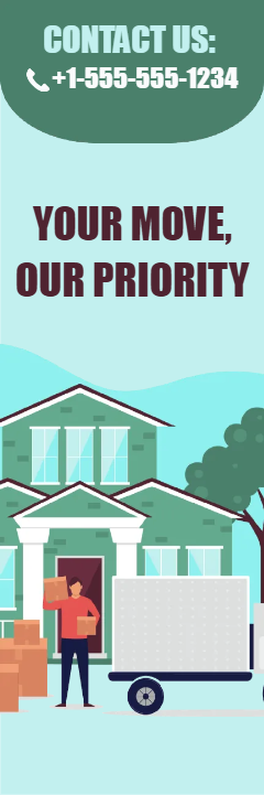 Custom Outdoor Yard Signs Multiple Sizes Your Move, Our Priority