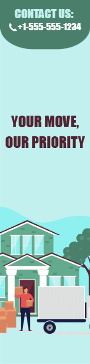 Custom Outdoor Yard Signs Multiple Sizes Your Move, Our Priority