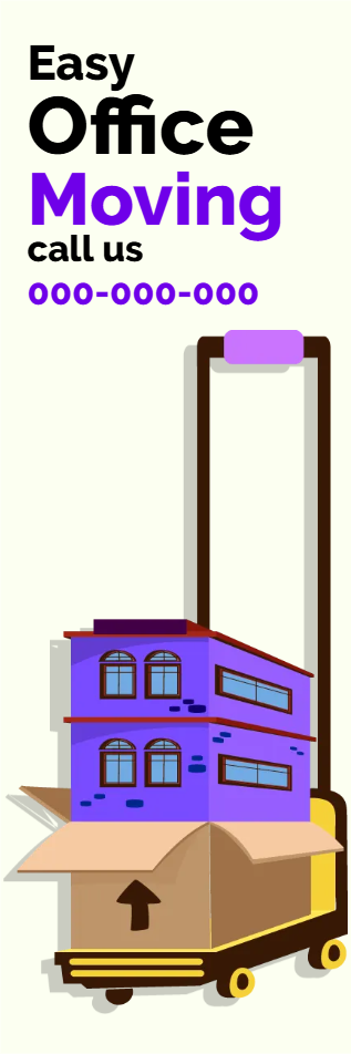 Custom Outdoor Yard Signs Multiple Sizes Easy Office Moving Sign