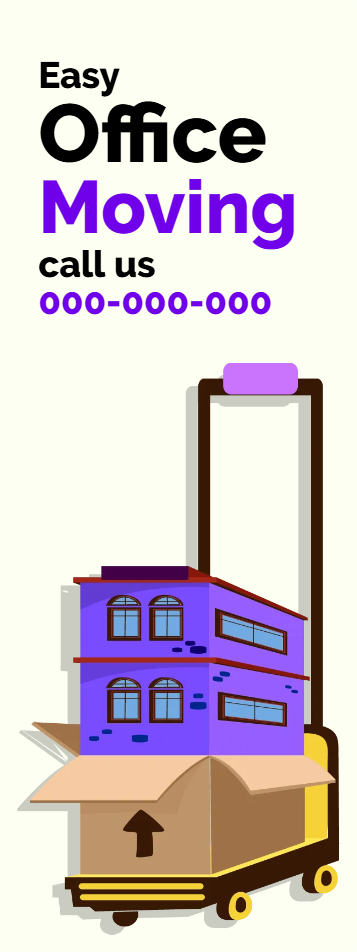 Custom Outdoor Yard Signs Multiple Sizes Easy Office Moving Sign