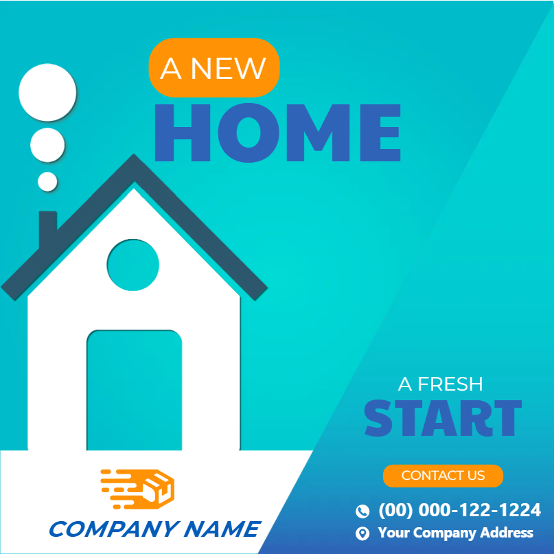 Custom Outdoor Yard Signs Multiple Sizes Move to a New Home