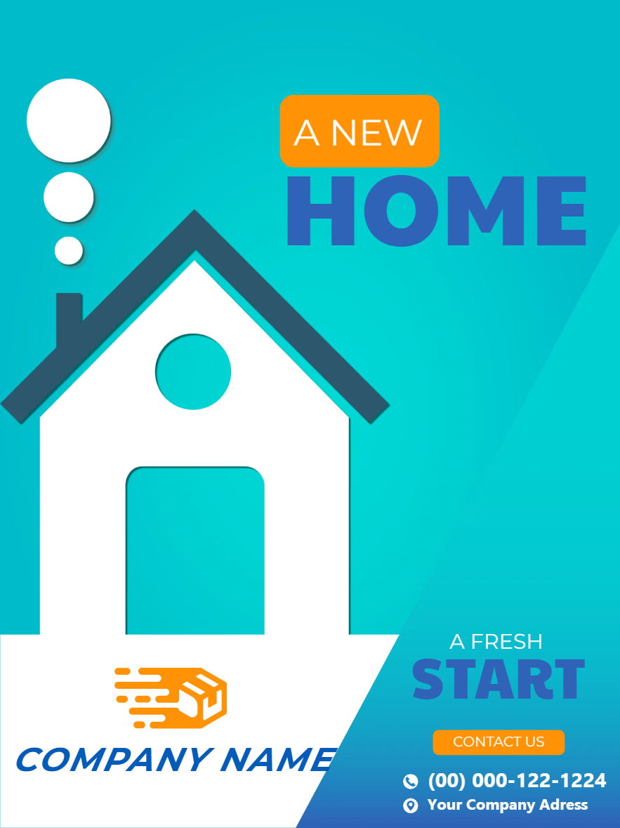 Custom Outdoor Yard Signs Multiple Sizes Move to a New Home