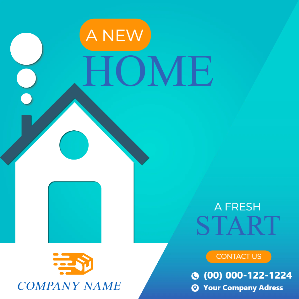 Custom Outdoor Yard Signs Multiple Sizes Move to a New Home