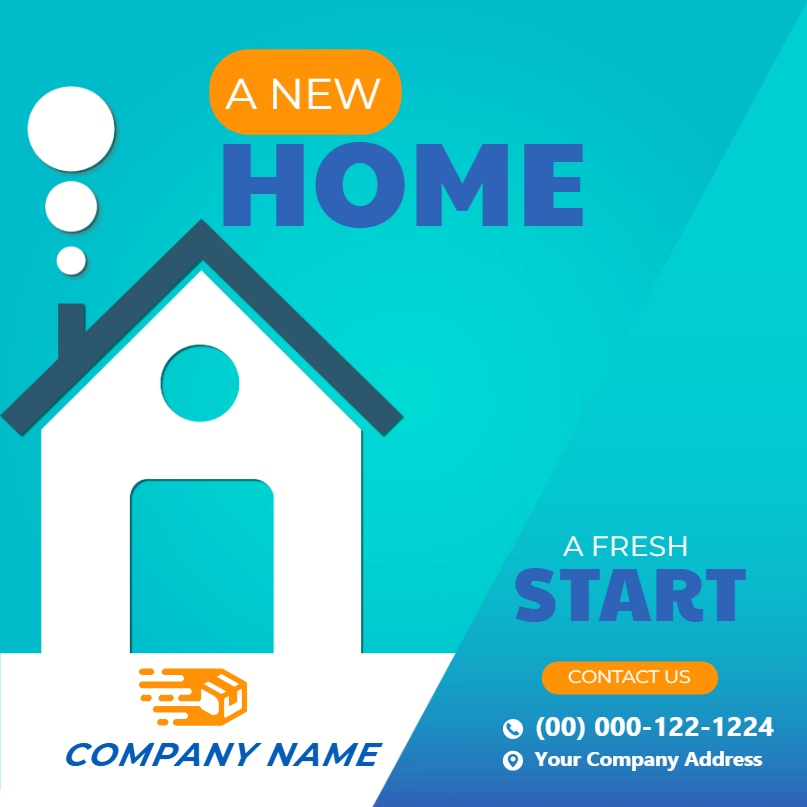 Custom Outdoor Yard Signs Multiple Sizes Move to a New Home