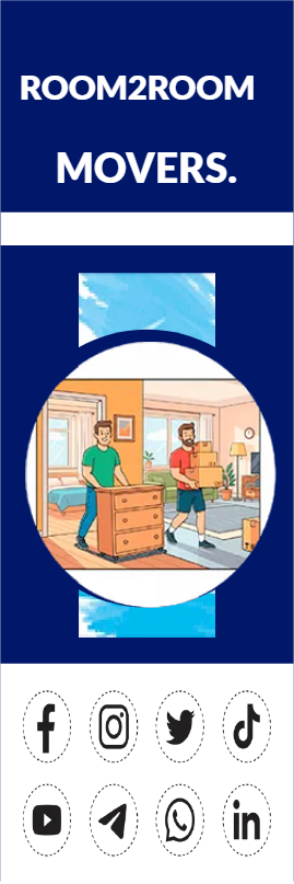 Custom Outdoor Yard Signs Multiple Sizes Room to Room Movers